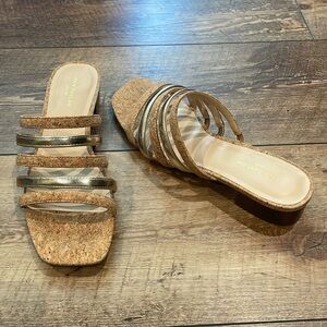 Ann Taylor Factory Cork Shoes